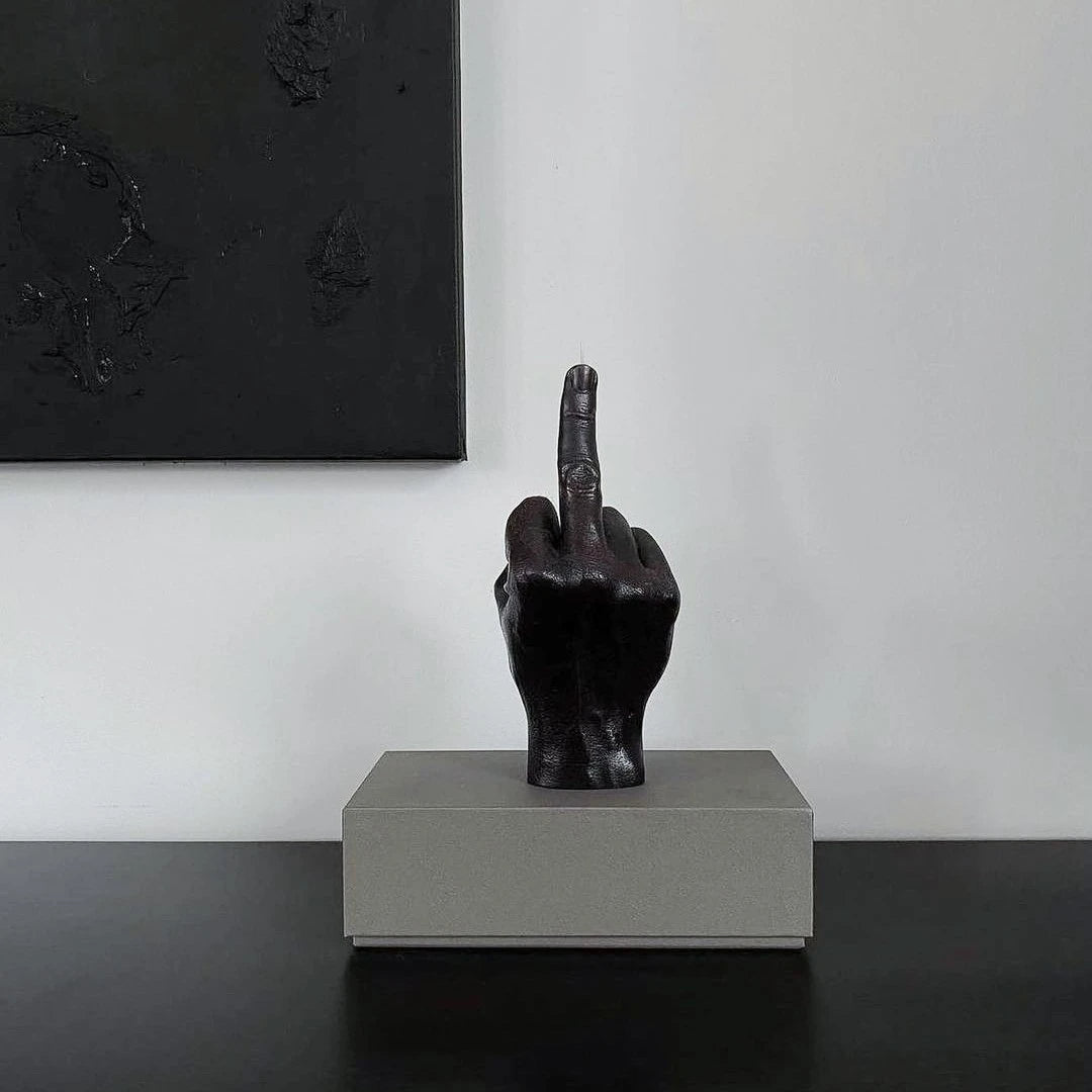 Candle F*ck you (Black)