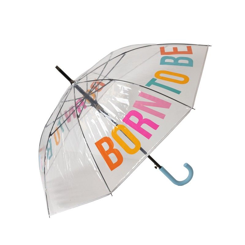 Transparent Umbrella "Born to be Cute"