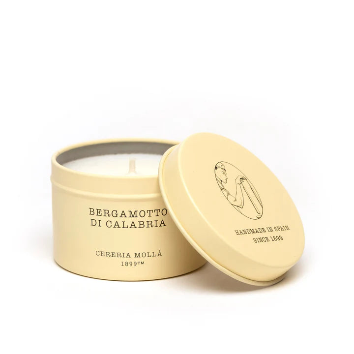 Bergamotto Di Calabria 90g Travel Tin Candle