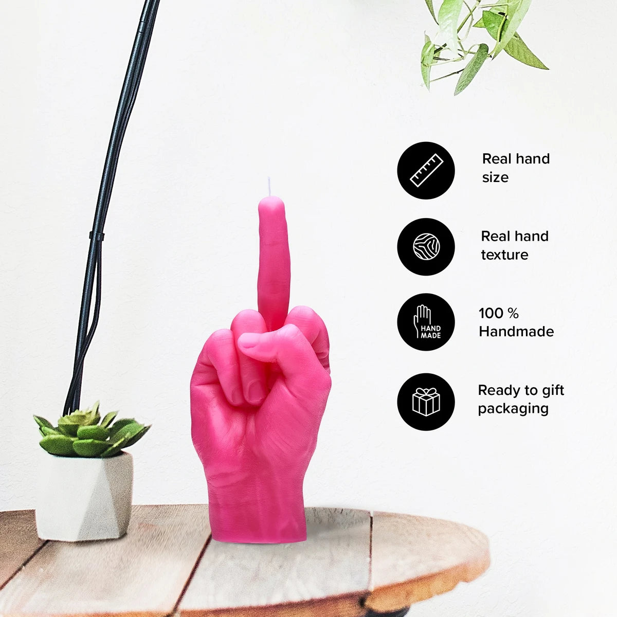 Candle F*ck you (Pink)