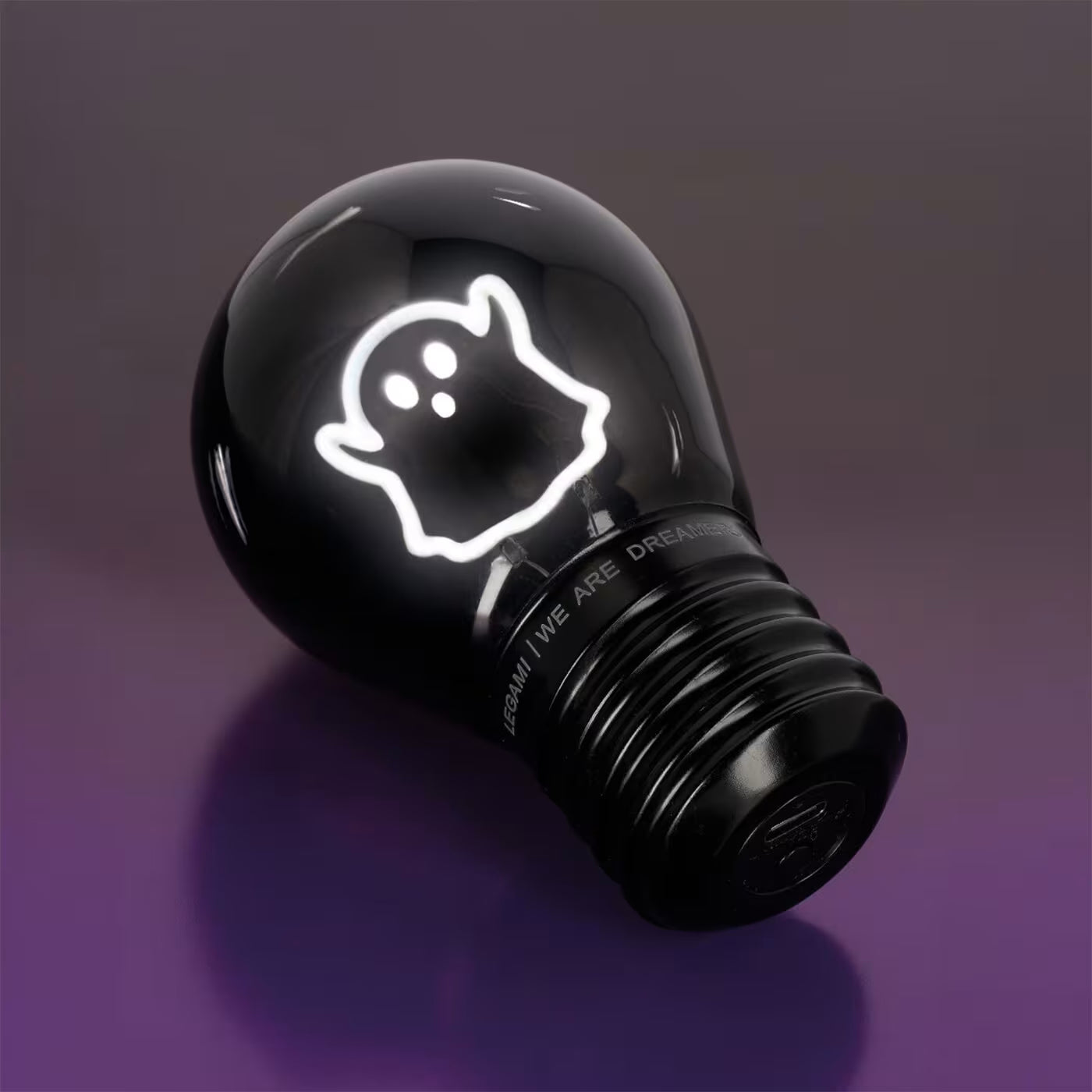 Lightbulb-Shaped Table Lamp - Bulb Fiction - Ghost