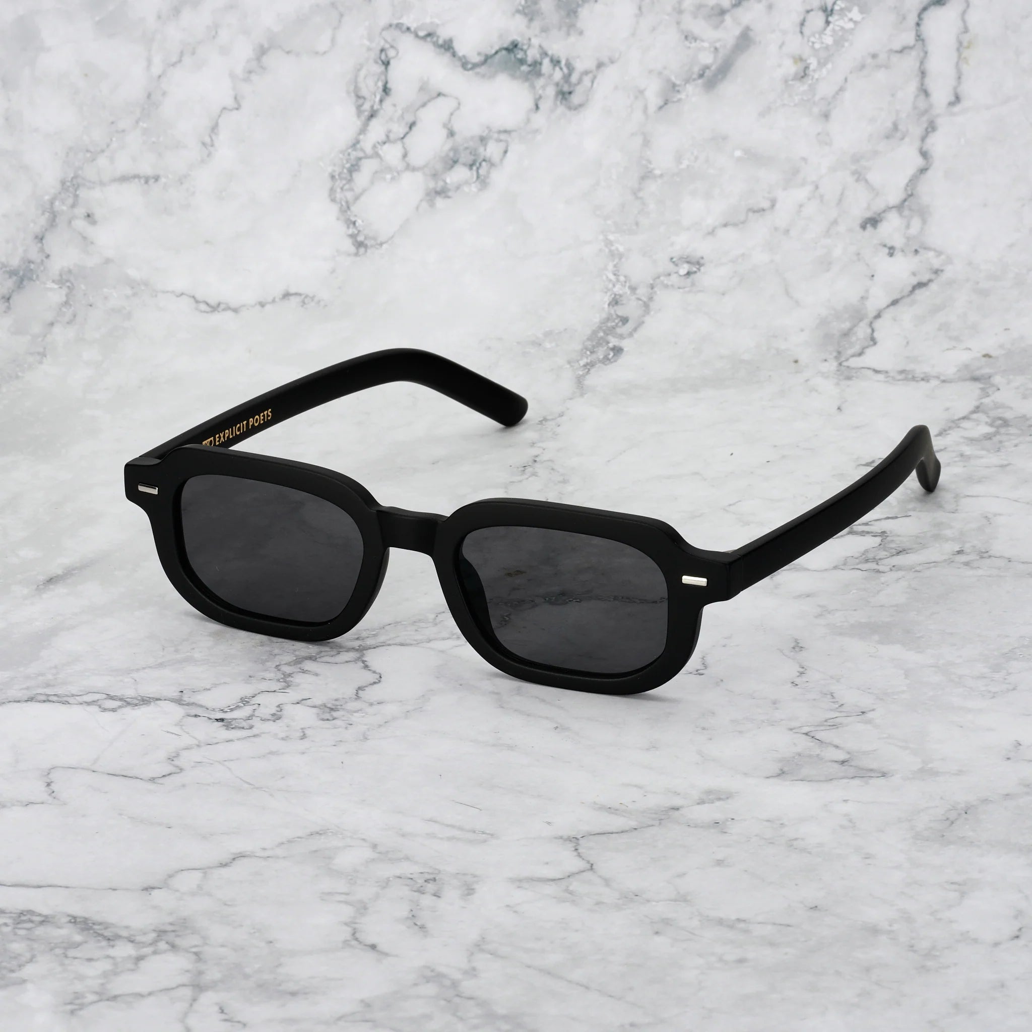 GLASSES BROOK - MATT BLACK / GRAY