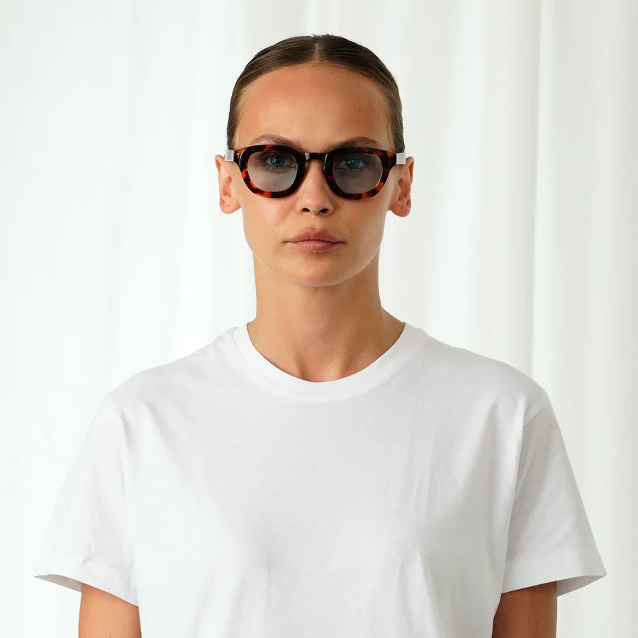 GLASSES ROBIN - MATT TORTOISE / BLUE
