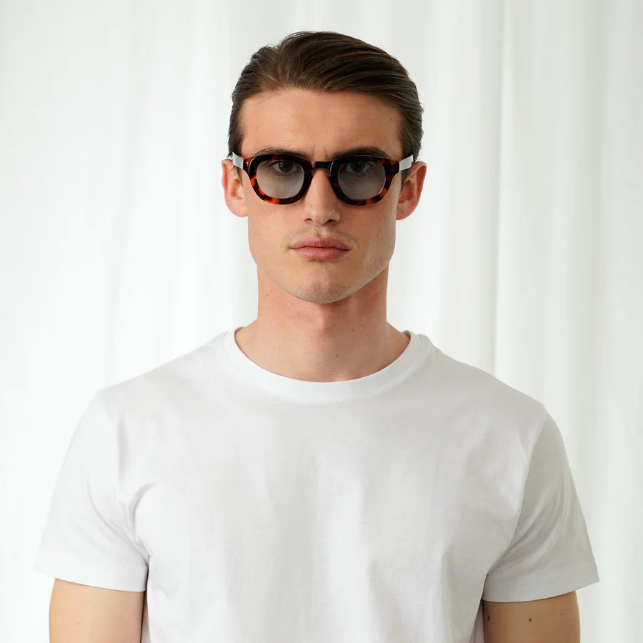 GLASSES ROBIN - MATT TORTOISE / BLUE