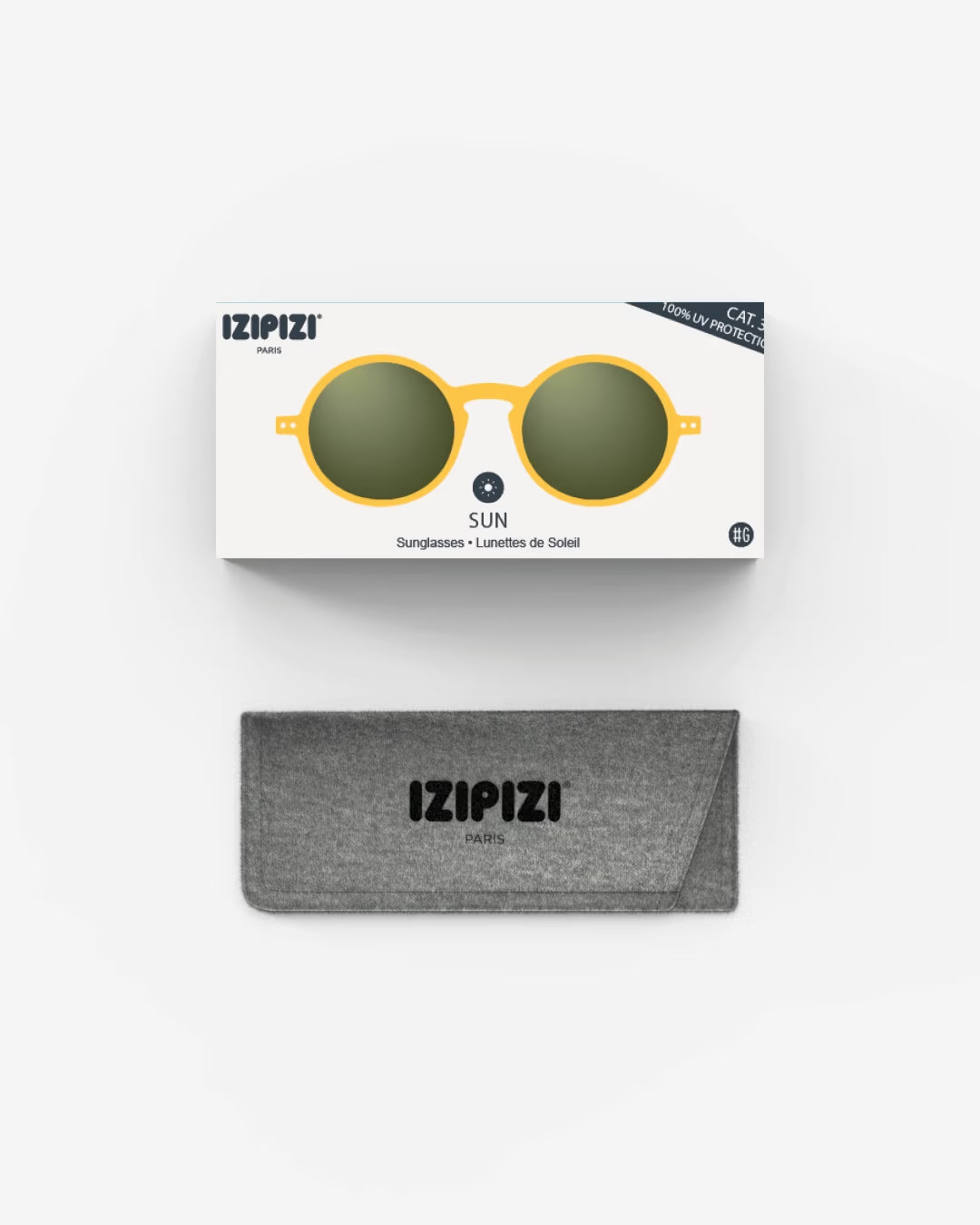 SUN SUNGLASSES - #G YELLOW HONEY