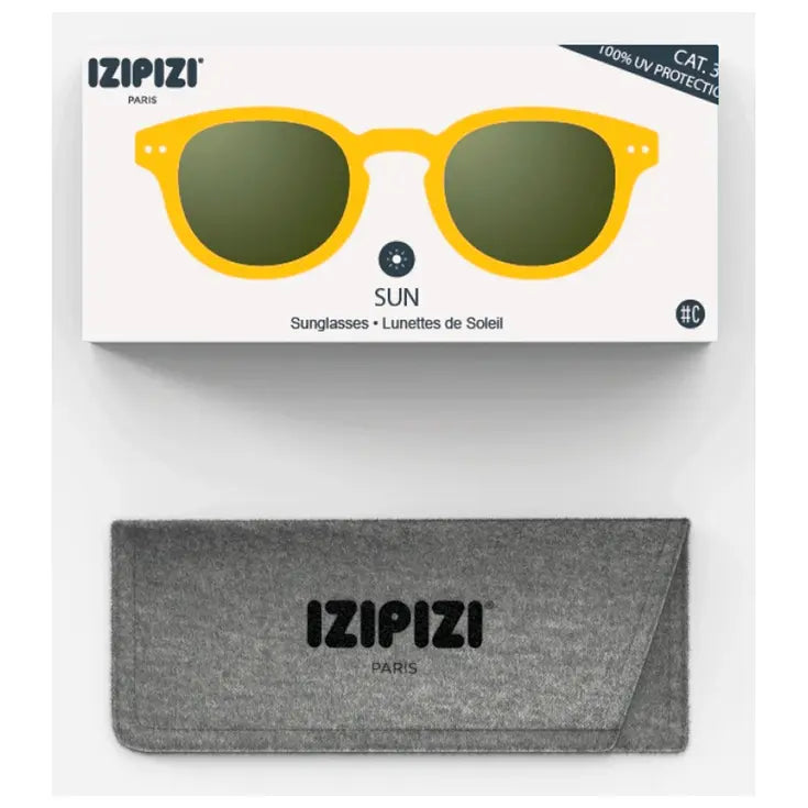 SUN SUNGLASSES - #C YELLOW HONEY