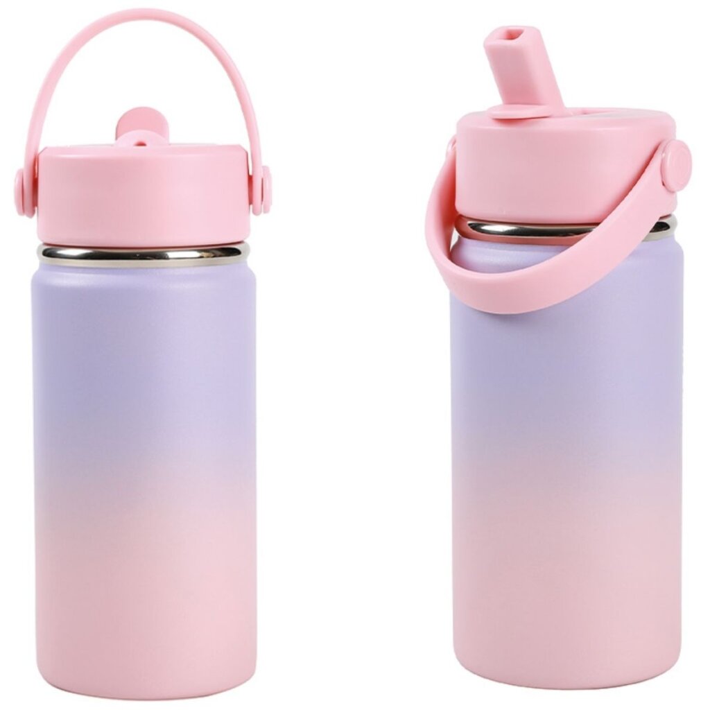 Thermal Bottle 400ml With Handle Lilac/Pink