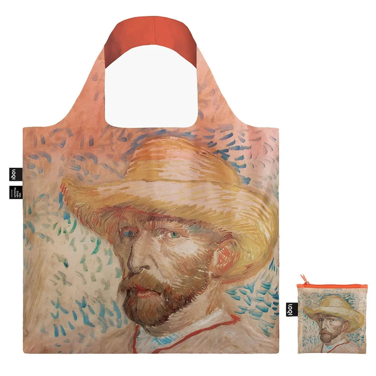 Tote Bag - Van Gogh "Self Portrait with Straw Hat"