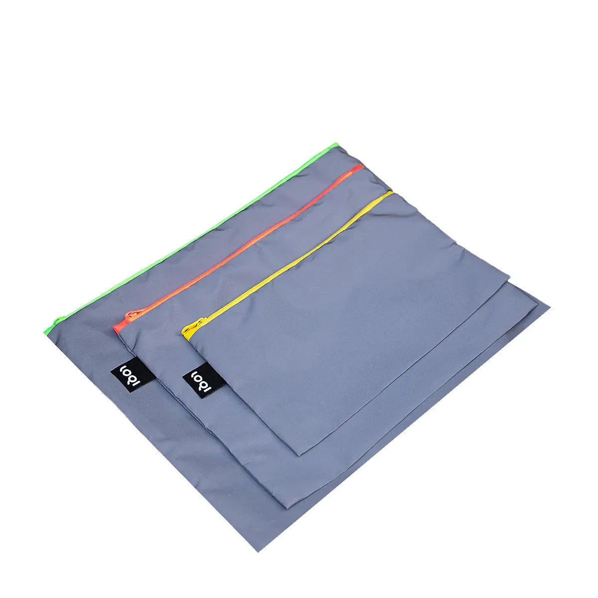 Reflective Neon Zip Pockets