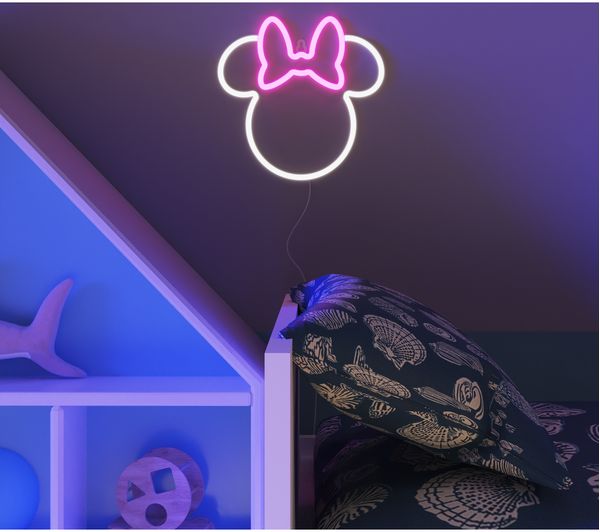 LED Neon Wall Light - Disney Ears Minnie Mouse