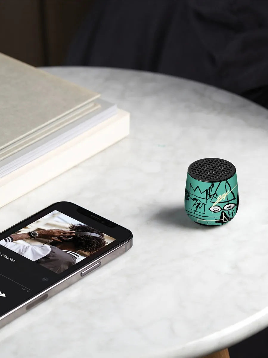 Bluetooth® speaker Mino+ (Jean-Michel Basquiat equals pi)
