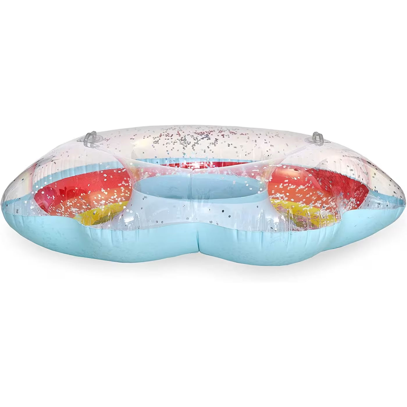 INFLATABLE MAXI POOL RING - MAXI POOL RING - RAINBOW