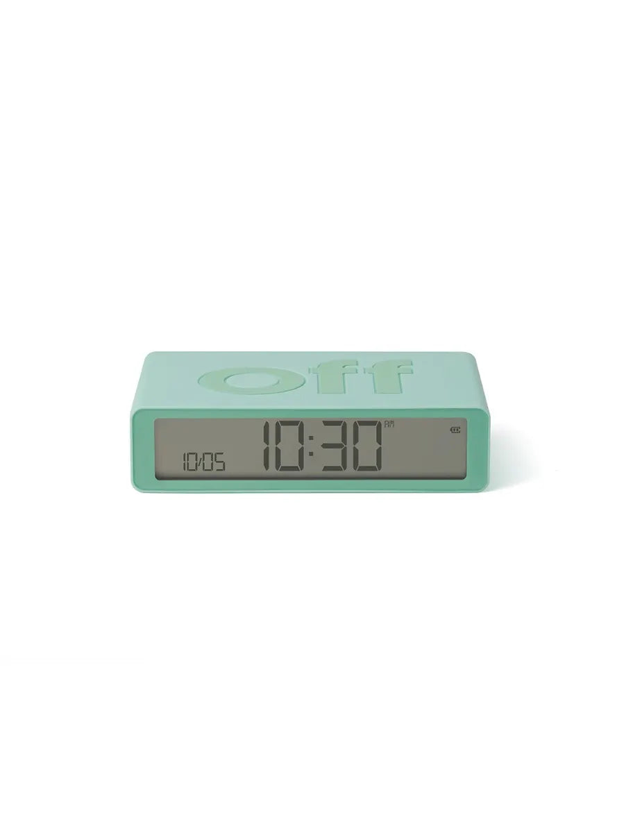 LCD alarm clock FLIP Classic (mint)