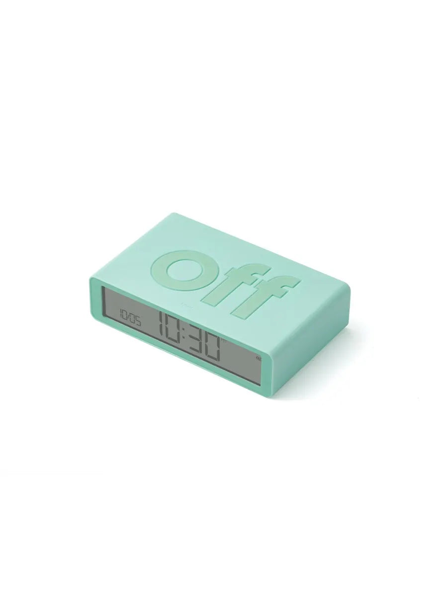 LCD alarm clock FLIP Classic (mint)