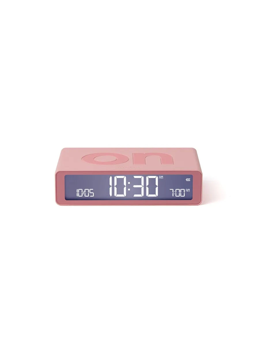 LCD alarm clock FLIP Classic (pink)