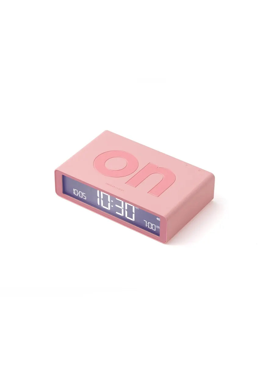 LCD alarm clock FLIP Classic (pink)
