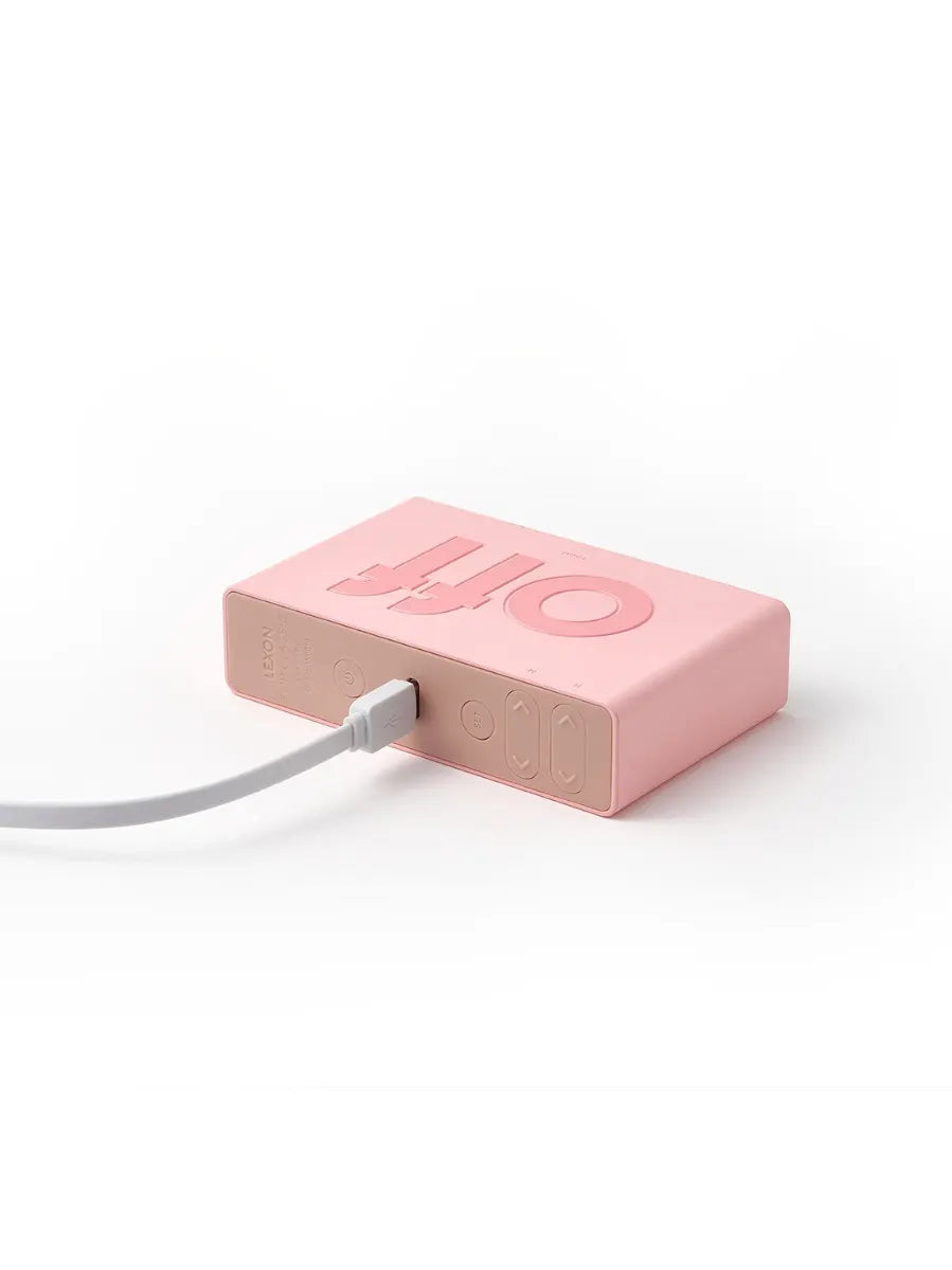 LCD alarm clock FLIP Classic (pink)