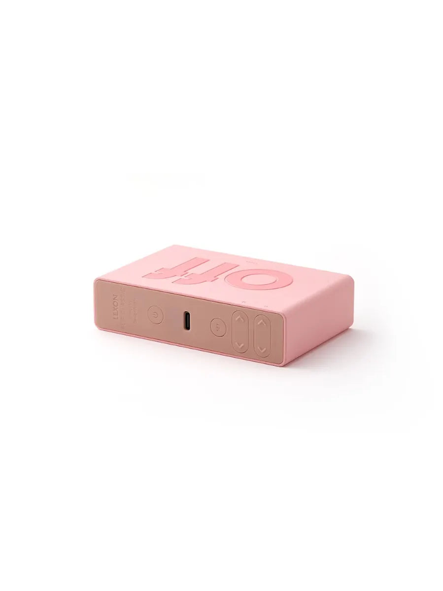 LCD alarm clock FLIP Classic (pink)