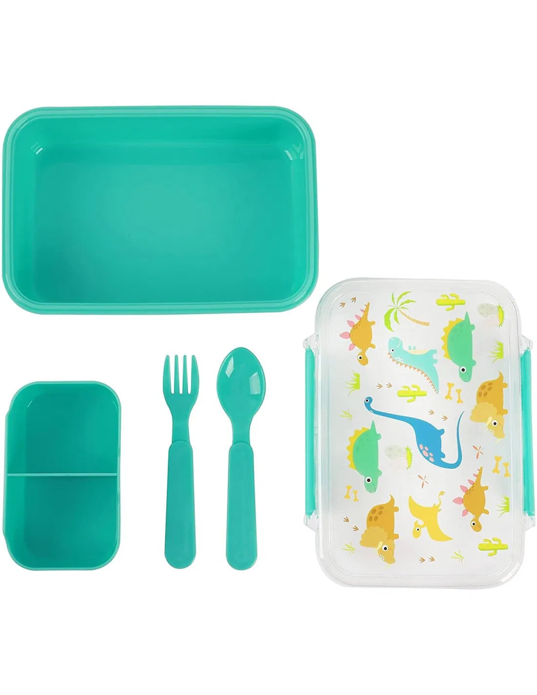 Lunch Box With Cutlery DINO