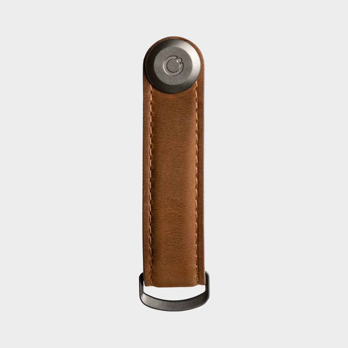 Key Organiser Crazy Horse - Chestnut Brown with Brown Stitching
