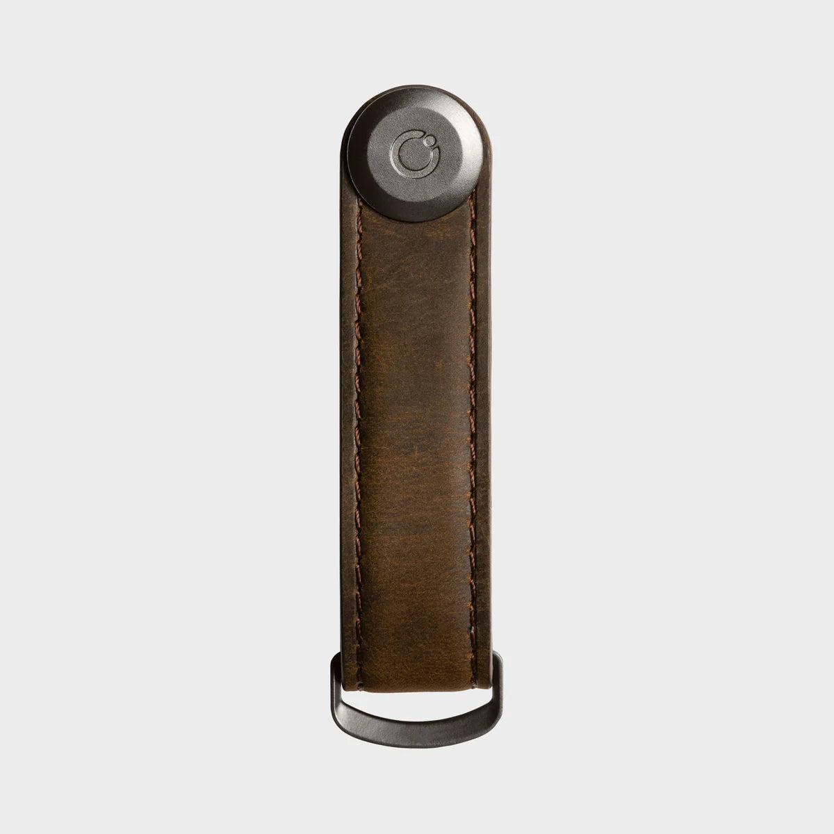 Key Organiser Crazy Horse - Oak Brown with Brown Stitching