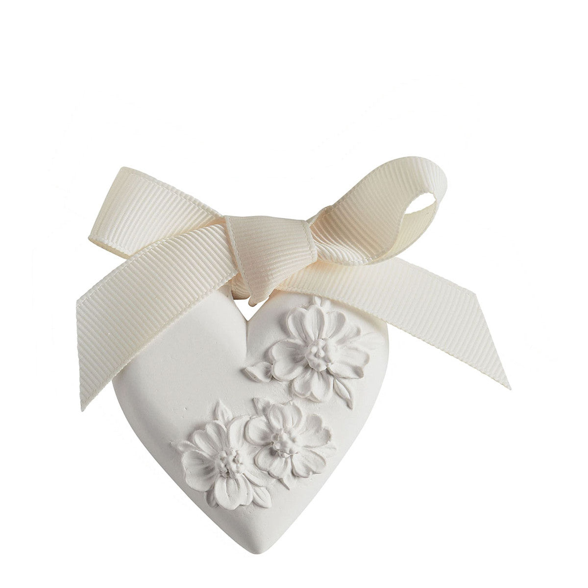 Scented Decor Small Flowered Heart - Bois de Cachemire