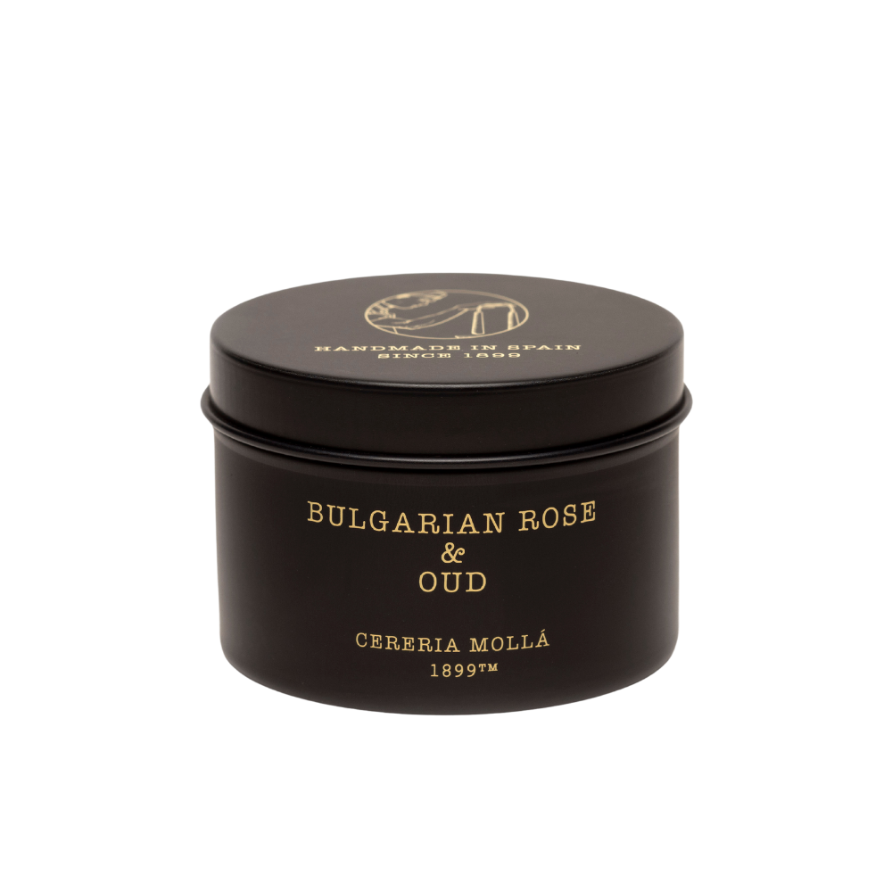 Bulgarian Rose & Oud 90g Travel Tin Candle