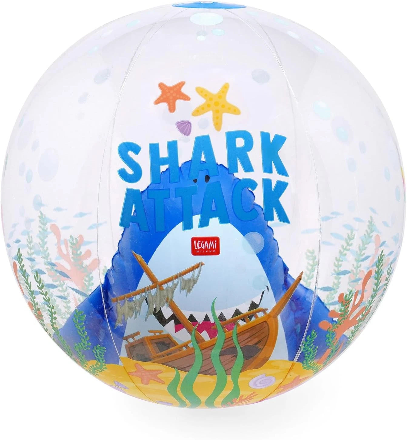INFLATABLE BEACH BALL - BEACH BALL - SHARK