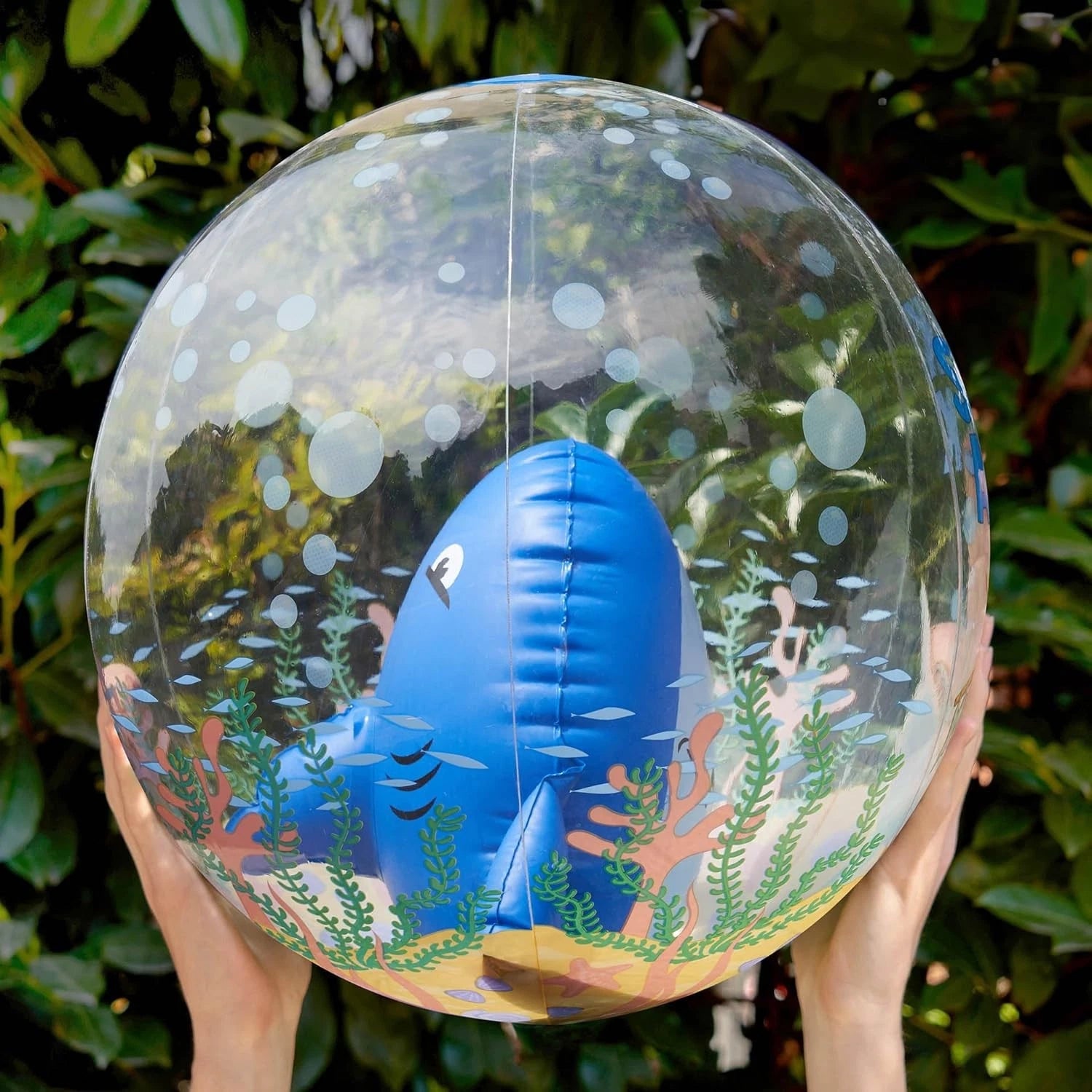 INFLATABLE BEACH BALL - BEACH BALL - SHARK