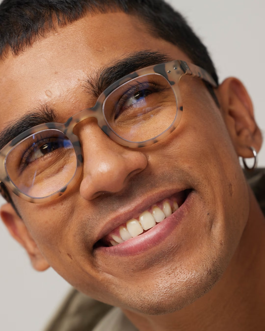 READING SCREEN GLASSES - #C LIGHT TORTOISE +2