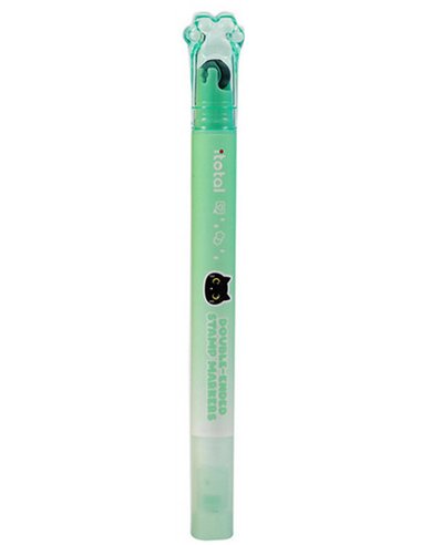 Stamp Marker 2-in-1 Green