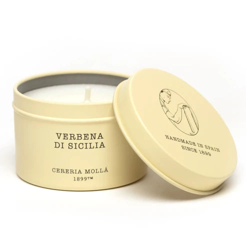 Verbena Di Sicilia 90g Travel Tin Candle