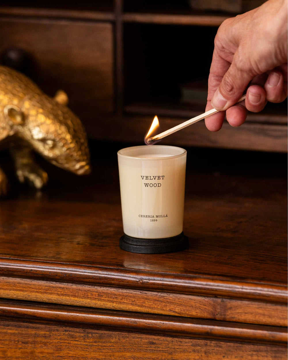 Velvet Wood 70g Mini Candle