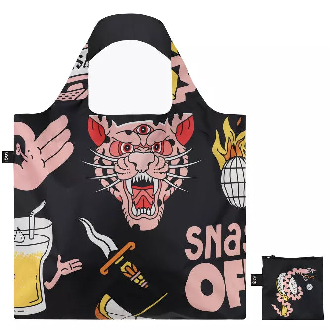 Tote Bag "Tiger Snake Beer" - Black